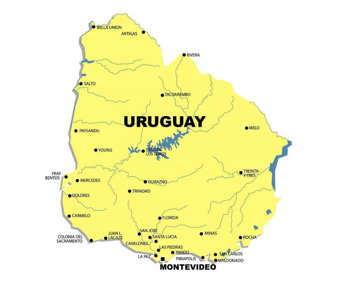 Karta rijeke Urugvaj 